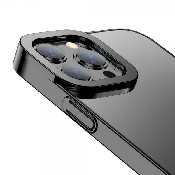 Baseus iPhone 13 Pro Max Deksel Glitter Series Svart