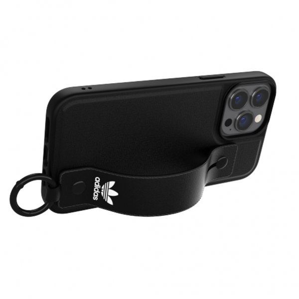 Adidas iPhone 13 Pro Max Deksel Hand Strap Case Svart