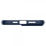 Spigen iPhone 13 Pro Max Deksel Liquid Air Navy Blue