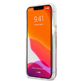 Guess iPhone 13 Pro Max Deksel Liquid Glitter Rosa