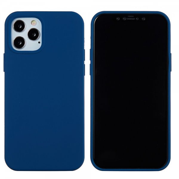 iPhone 13 Pro Max Deksel Liquid Silicone Blå