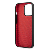 AMG iPhone 13 Pro Max Deksel Liquid Silicone Two Tone Svart