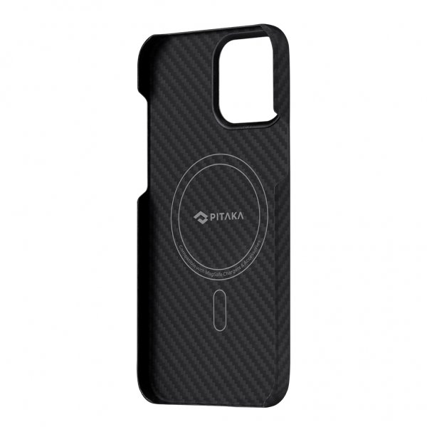 Pitaka iPhone 13 Pro Max Deksel MagEZ Case 2 Black/Grey Twill