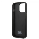 Karl Lagerfeld iPhone 13 Pro Max Deksel Monogram Iconic Patch Rød