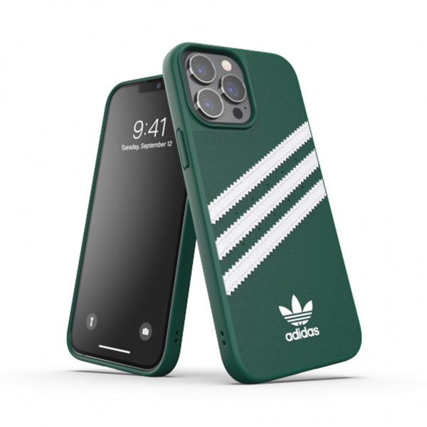 Adidas iPhone 13 Pro Max Deksel Moulded Case PU Collegiate Green