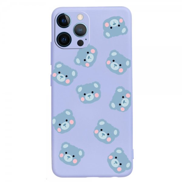 iPhone 13 Pro Max Deksel Bamser Lilla