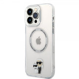 Karl Lagerfeld iPhone 13 Pro Max Deksel NFT MagSafe Transparent