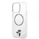 Karl Lagerfeld iPhone 13 Pro Max Deksel NFT MagSafe Transparent