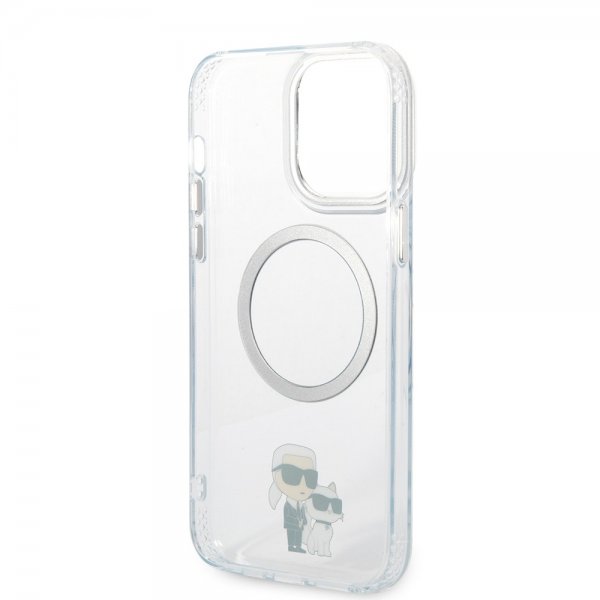 Karl Lagerfeld iPhone 13 Pro Max Deksel NFT MagSafe Transparent