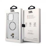 Karl Lagerfeld iPhone 13 Pro Max Deksel NFT MagSafe Transparent