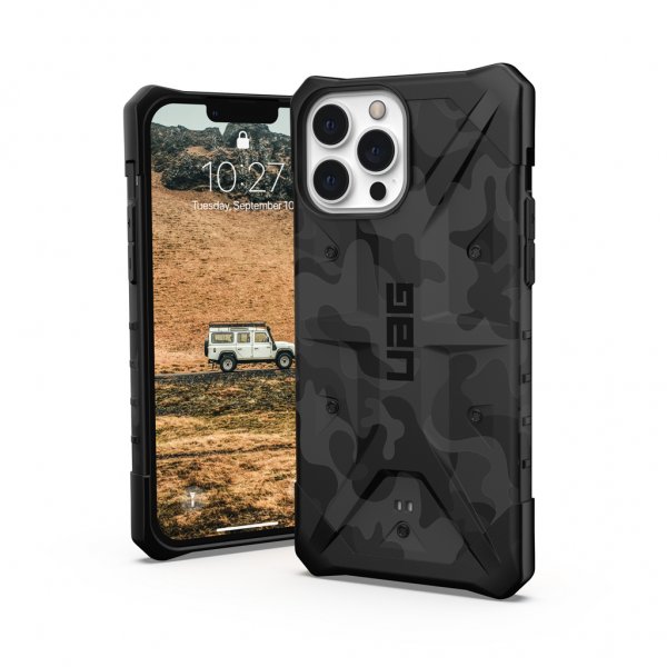 Urban Armor Gear (UAG) iPhone 13 Pro Max Deksel Pathfinder Midnight Camo