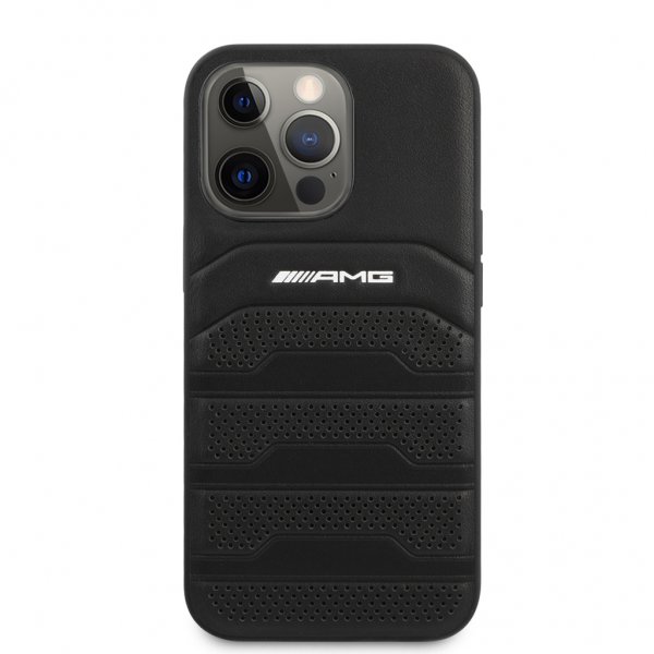 AMG iPhone 13 Pro Max Deksel Perforert Svart