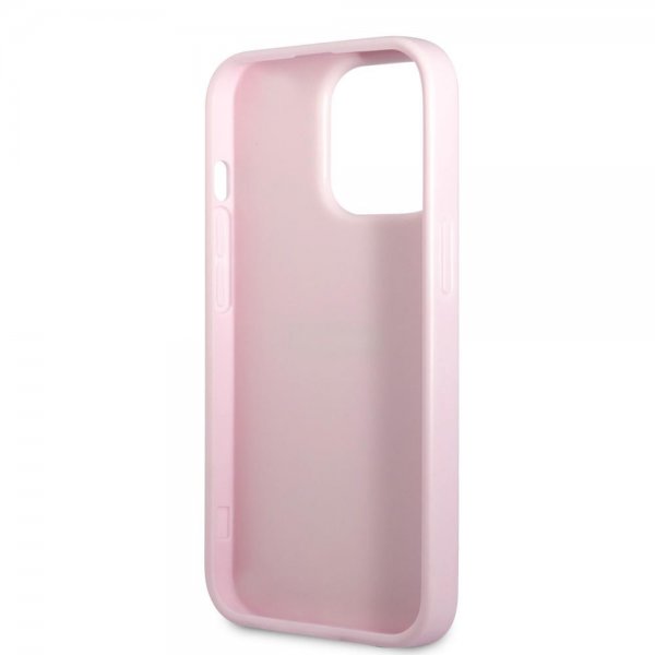 Guess iPhone 13 Pro Max Deksel Saffiano Metal Logo Lilla