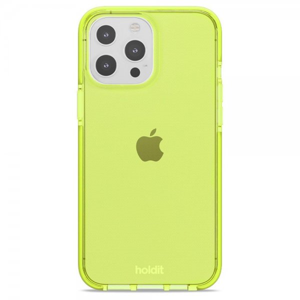holdit iPhone 13 Pro Max Deksel Seethru Acid Green