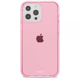 holdit iPhone 13 Pro Max Deksel Seethru Bright Pink