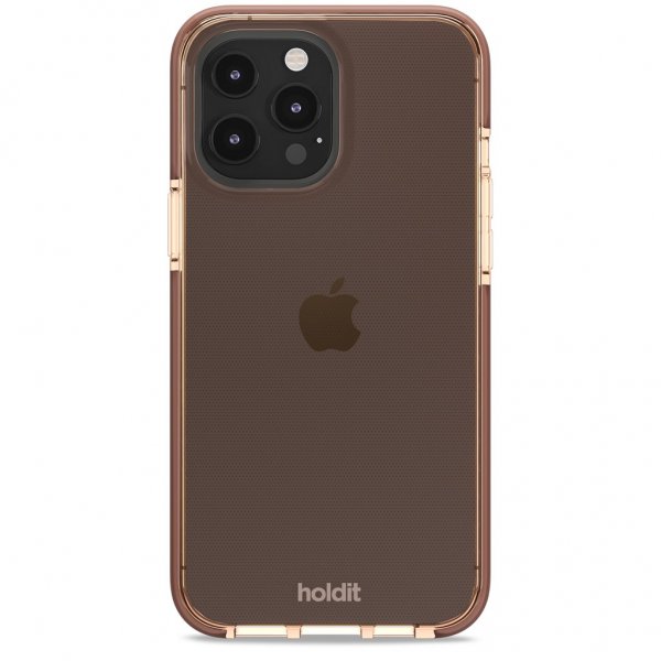 holdit iPhone 13 Pro Max Deksel Seethru Dark Brown