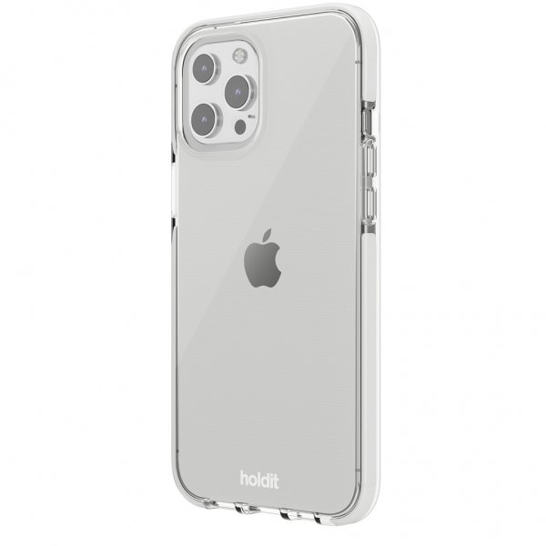 holdit iPhone 13 Pro Max Deksel Seethru Hvit