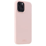 holdit iPhone 13 Pro Max Deksel Silikon Blush Pink