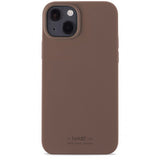 holdit iPhone 13 Deksel Silikon Dark Brown