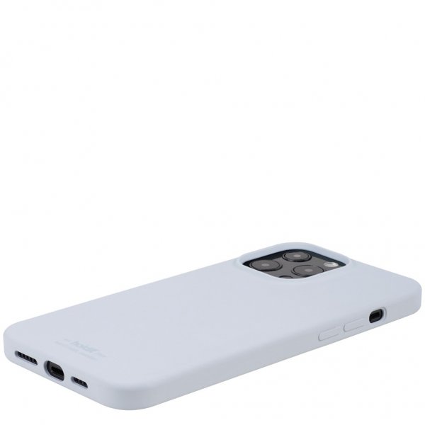 holdit iPhone 13 Pro Max Deksel Silikon Mineral Blue