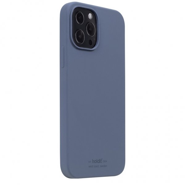 holdit iPhone 13 Pro Deksel Silikon Pacific Blue