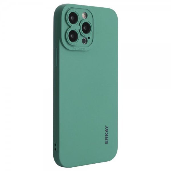 ENKAY iPhone 13 Pro Max Deksel Silikoni Grønn