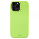 holdit iPhone 13 Pro Max Deksel Silikon Acid Green
