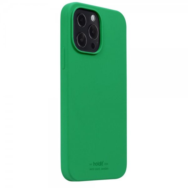 holdit iPhone 13 Pro Max Deksel Silikon Grass Green