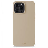 holdit iPhone 13 Pro Max Deksel Silikon Latte Beige