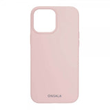 Onsala iPhone 13 Pro Max Deksel Silikon Sand Pink
