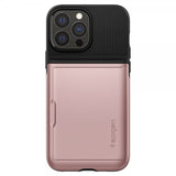 Spigen iPhone 13 Pro Max Deksel Slim Armor CS Rosegull