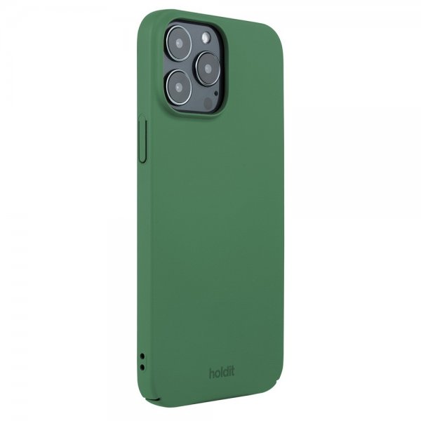 holdit iPhone 13 Pro Max Deksel Slim Case Forest Green