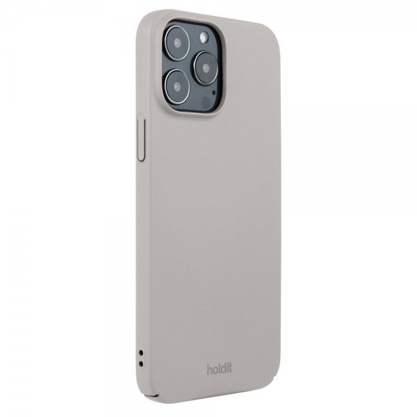 holdit iPhone 13 Pro Max Deksel Slim Case Taupe