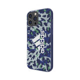 Adidas iPhone 13 Pro Max Deksel Snap Case Leopard Bold Blue