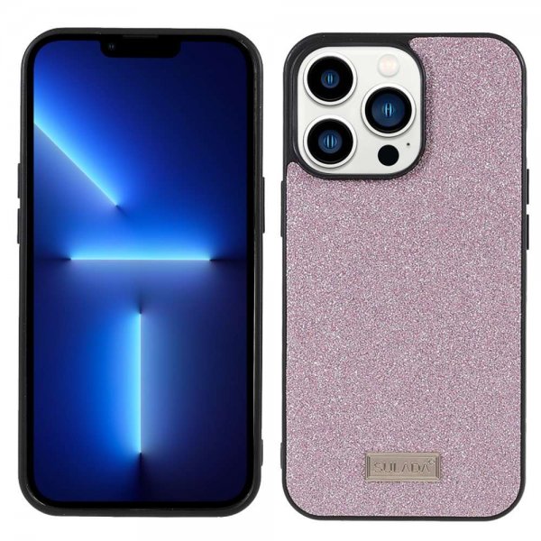Sulada iPhone 13 Pro Max Deksel Socialite Series Rosa