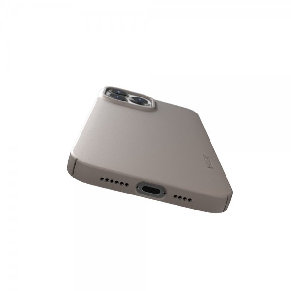 Nudient iPhone 13 Pro Max Deksel Thin Case V3 MagSafe Clay Beige