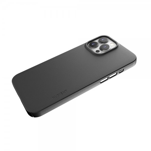 Nudient iPhone 13 Pro Max Deksel Thin Case V3 MagSafe Ink Black