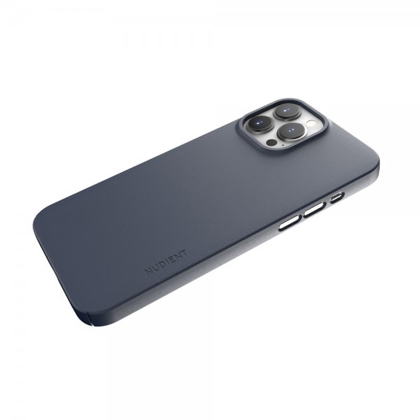 Nudient iPhone 13 Pro Max Deksel Thin Case V3 MagSafe Midwinter Blue