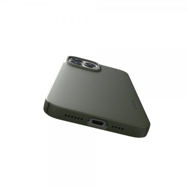 Nudient iPhone 13 Pro Max Deksel Thin Case V3 MagSafe Pine Green