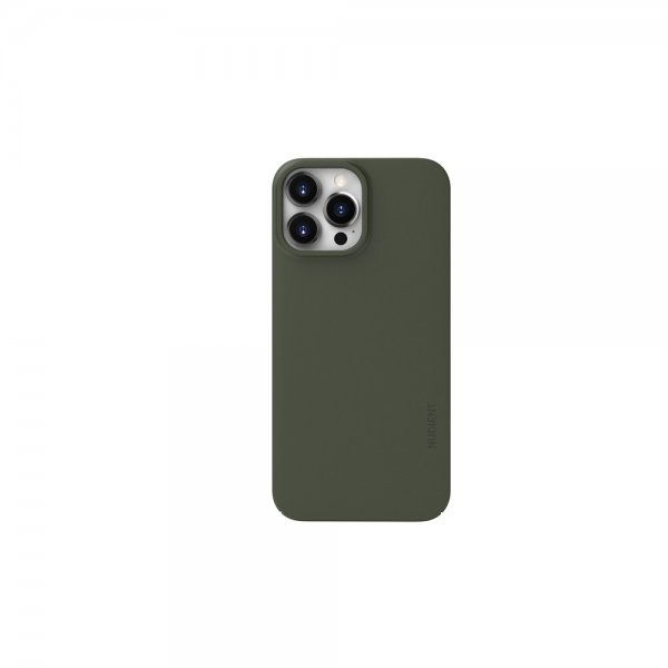 Nudient iPhone 13 Pro Max Deksel Thin Case V3 MagSafe Pine Green