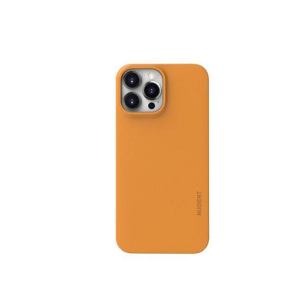 Nudient iPhone 13 Pro Max Deksel Thin Case V3 MagSafe Saffron Yellow