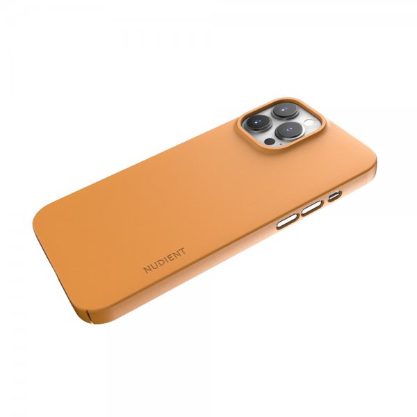 Nudient iPhone 13 Pro Max Deksel Thin Case V3 MagSafe Saffron Yellow