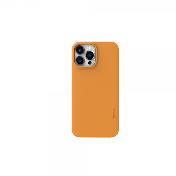 Nudient iPhone 13 Pro Max Deksel Thin Case V3 MagSafe Saffron Yellow