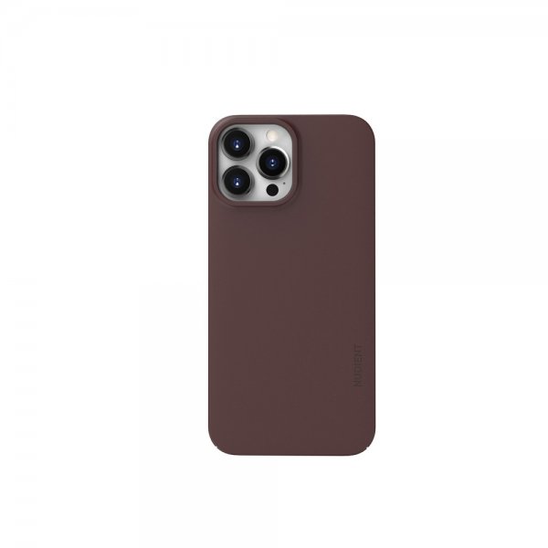 Nudient iPhone 13 Pro Max Deksel Thin Case V3 MagSafe Sangria Red