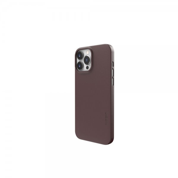 Nudient iPhone 13 Pro Max Deksel Thin Case V3 MagSafe Sangria Red