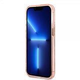 Guess iPhone 13 Pro Max Deksel Translucent MagSafe Rosa