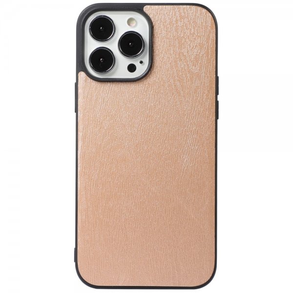iPhone 13 Pro Max Deksel Tretekstur Gull