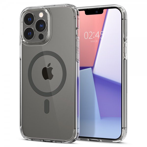 Spigen iPhone 13 Pro Max Deksel Ultra Hybrid Mag Graphite