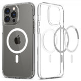 Spigen iPhone 13 Pro Max Deksel Ultra Hybrid Mag Hvit