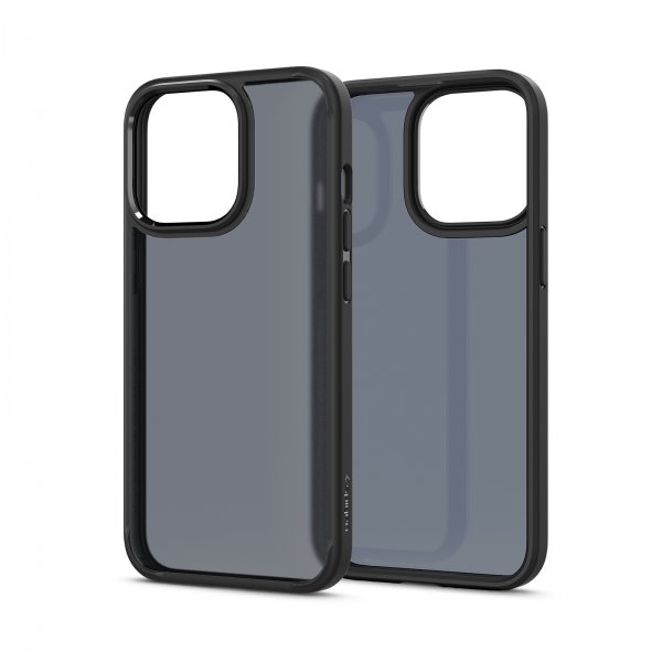 Spigen iPhone 13 Pro Max Deksel Ultra Hybrid Matte Frost Black